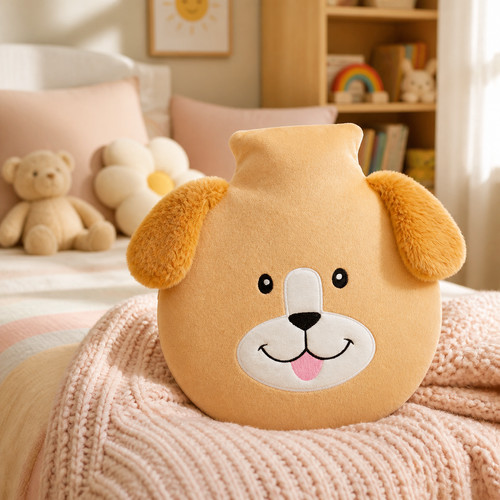 Hot water bottle cover set - bottle,