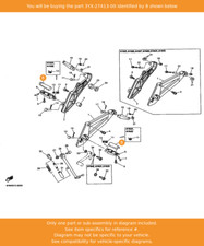 YAMAHA Cover, Footrest