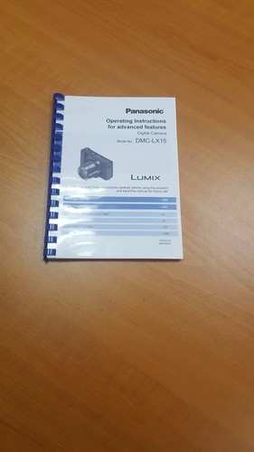 Panasonic lumix lx15 - lumix, camera