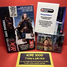 Unstoppable Cards - HIGHLANDER - Sealed Box with 54 Base Card Set + 3x Hit Pack