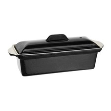 Vogue Black Cast Iron Pate