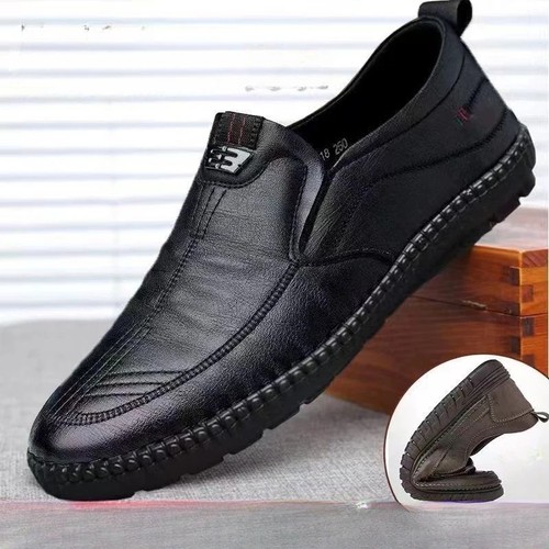 Mens leather loafers non slip - mens,