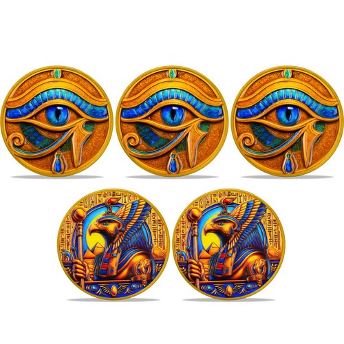 5pcs eye horus egypt - 5pcs,