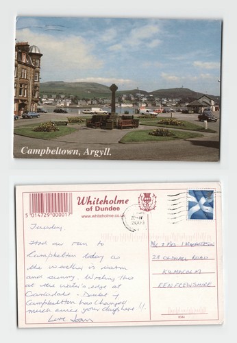 Postcard campbeltown argyll - -,