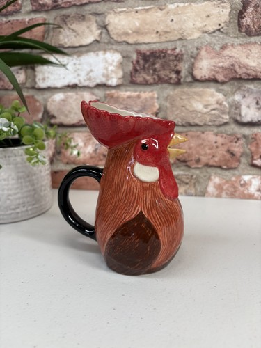 Quail ceramics red saddled - quail,