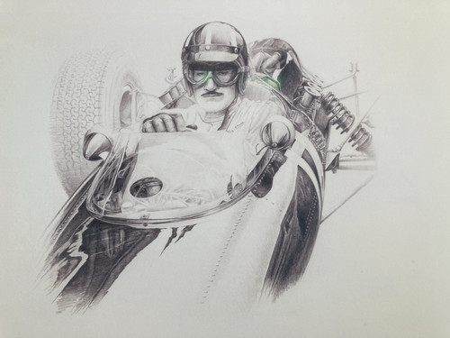 Vintage graham hill 1965 - vintage,