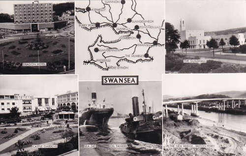 Vintage swansea postcard - vintage,
