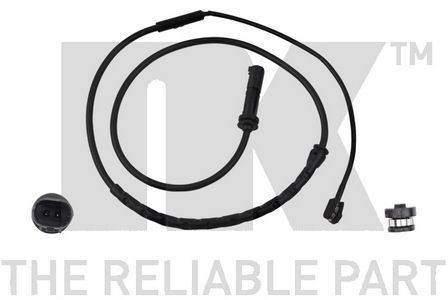 Rear brake pad - brake, wire
