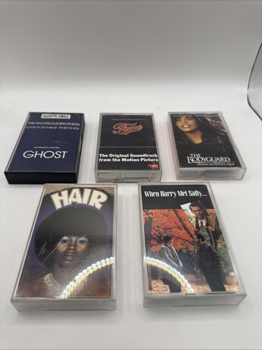 Cassette tapes 80s - 5x, tapes,