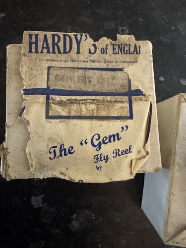 Hardy fly reel - hardy,