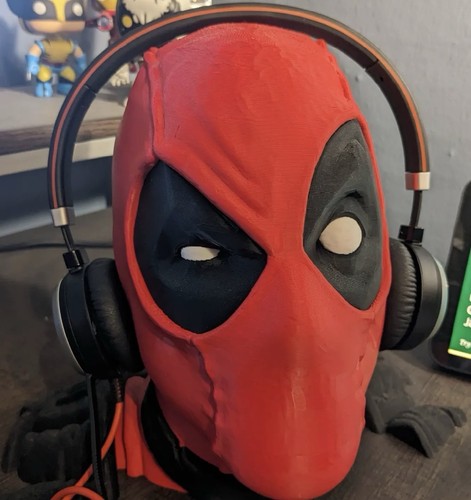 Deadpool head bust - deadpool,