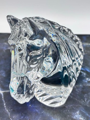 Waterford crystal horse head - horse,