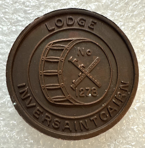 Scotland masonic token lodge - scotland,