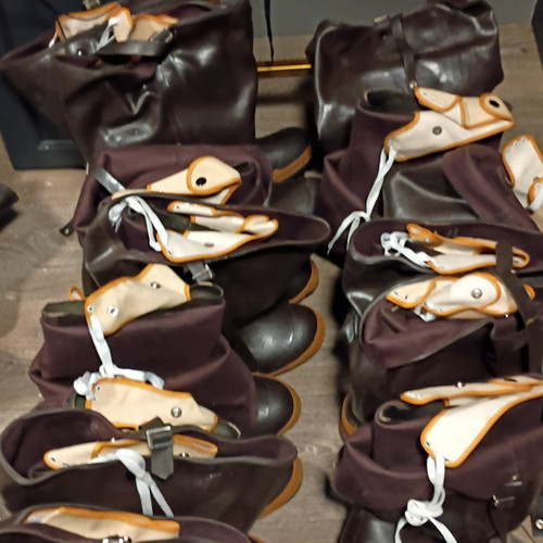 Rubber boot foot - boot, chest