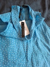Luca Vanucci Blue Polka Dot