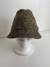 Harris Tweed Trilby/Fishing Hat 100% Wool Hand Woven in Scotland