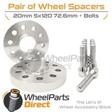 Wheel Spacers (2) & Bolts 20mm