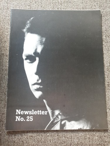 Gary numan newsletter no25 - gary,