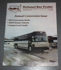 Lot of five (5) National Bus
