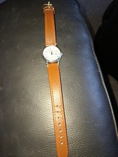 Elizabeth Rose Ladies Quartz Watch With A New Leather Strap