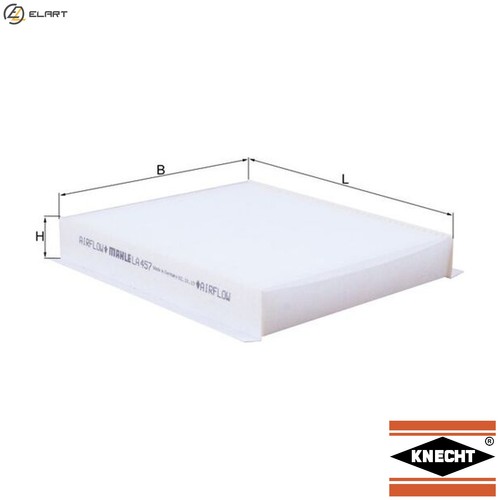 Filter cabin air 457 - filter,