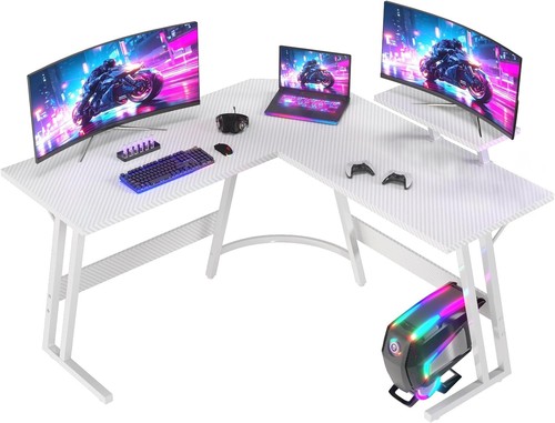 Shaped gaming desk with - ,