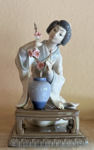 Lladro japanese geisha - japanese,