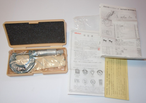 Mitutoyo 25mm micrometer - mitutoyo, 0-25mm