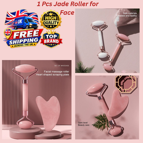 Jade roller face massage - roller,