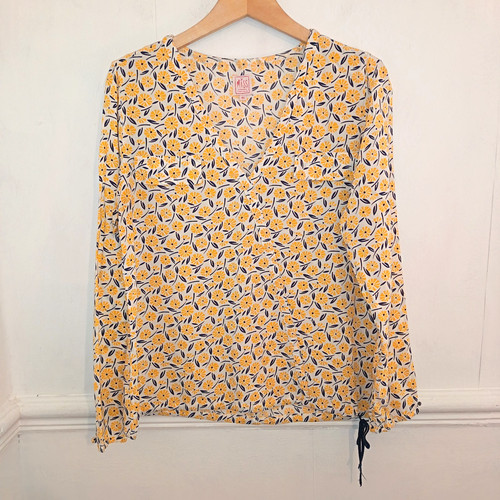 Miss captain womens top yellow - miss,