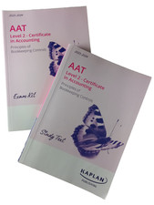 AAT LEVEL 2 AQ2022 - Principals of Bookkeeping Controls 2024-25  (Study +Exam )