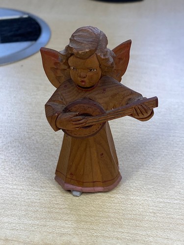 Vintage hand carved wooden - vintage,