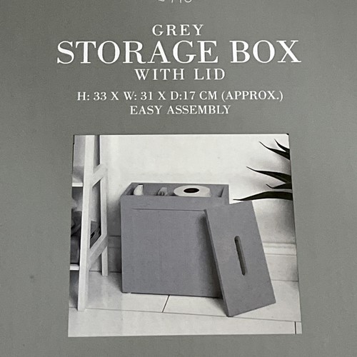 Grey mdf wooden toilet - grey,