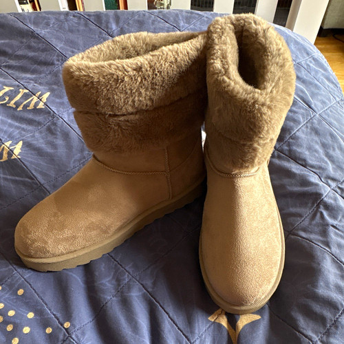 Primark beige faux suede - primark,