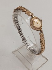 Bentima Star Ladies 9ct Yellow Gold Hallmarked Analogue Mechanical  Watch Round