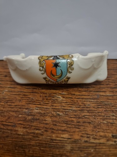 Crested china lifeboat - crested,