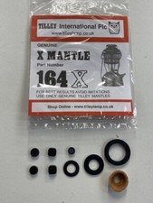 Tilley Lamp Washer Service Kit Seals With 164X Mantle X246A X246B 1 - 10 Lamps