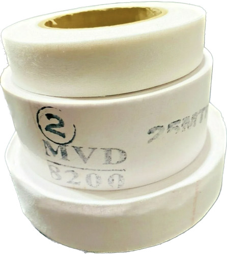 White fusible buckram tape - buckram,