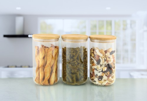 Glass jar borosilicate storage - borosilicate,