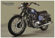 TRIUMPH Poster T140 T140E