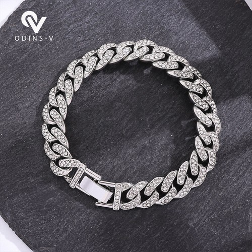 Bracelet cuban chunky link - chunky, cz