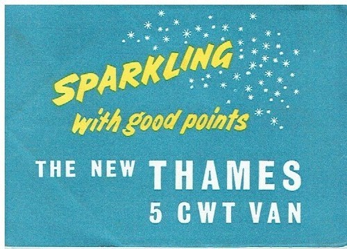 Ford thames 100e cwt van - thames, 5-cwt