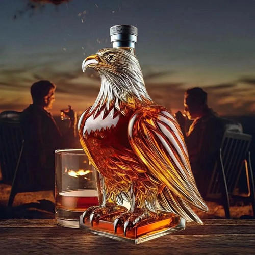 New whiskey eagle bottle 350ml - new,