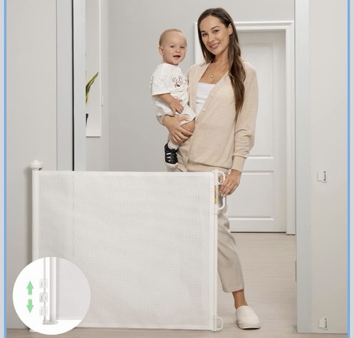Momcozy retractable stair gate - stair,