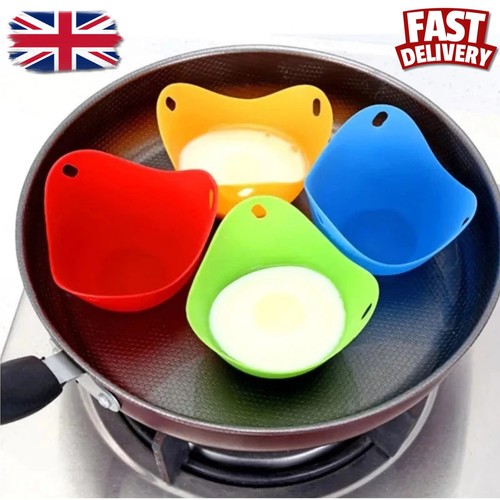 Silicone egg poacher cups - silicone,
