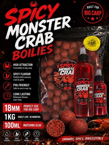 Spicy monster crab 1kg - crab,