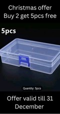 5pcs Transparent Plastic