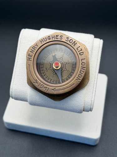 Brass nautical compass - brass,