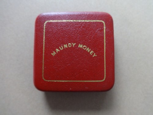 Unused vintage red maundy - unused,