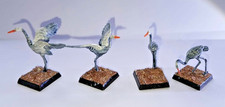 cranes/bird  x4 plastic roleplaying tabletop games D&D wargames